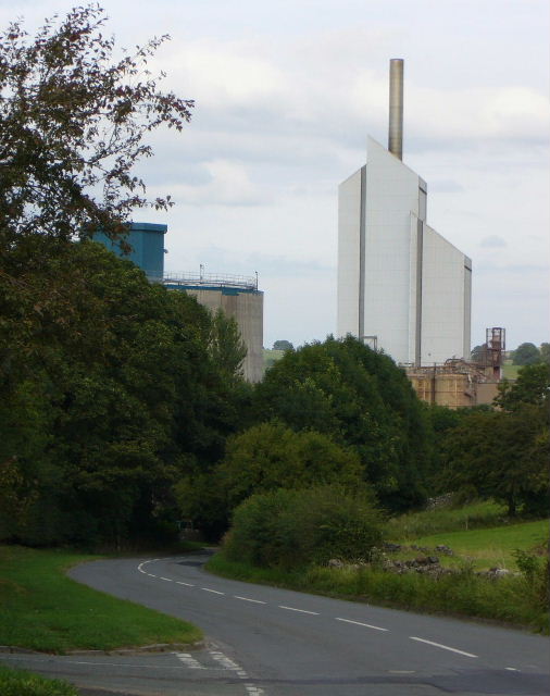 Cauldon Cement Works - geograph.org.uk - 224929