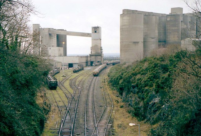 Platin Cement Works near Drogheda - geograph.org.uk - 334681